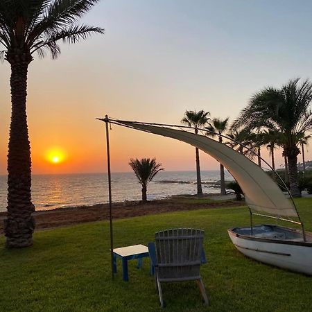 Paphos Kymmates Beach Front Villas מראה חיצוני תמונה