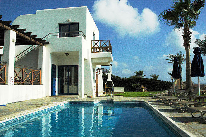 Paphos Kymmates Beach Front Villas מראה חיצוני תמונה