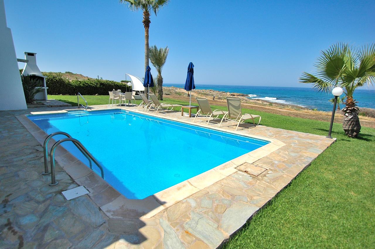 Paphos Kymmates Beach Front Villas מראה חיצוני תמונה