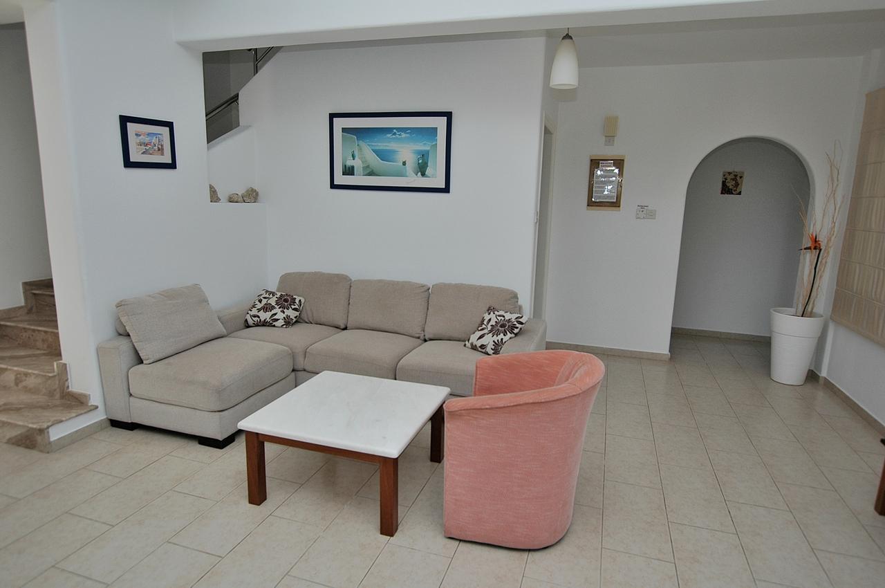 Paphos Kymmates Beach Front Villas מראה חיצוני תמונה