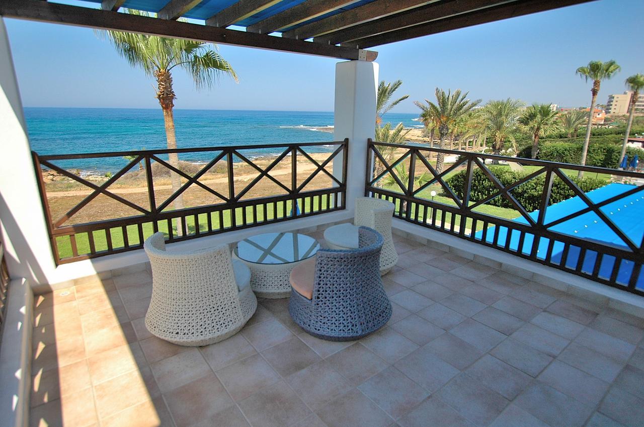 Paphos Kymmates Beach Front Villas מראה חיצוני תמונה