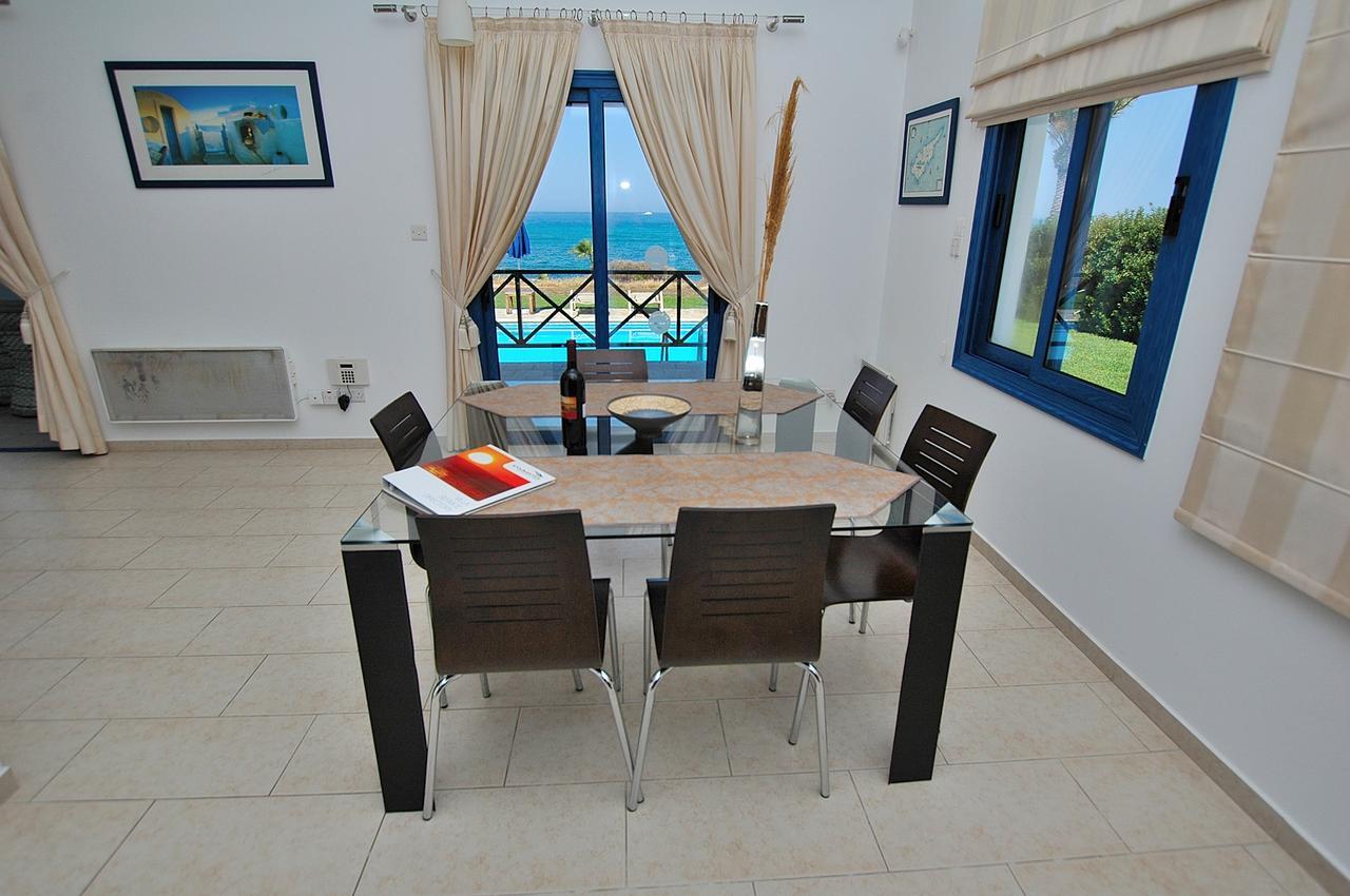 Paphos Kymmates Beach Front Villas מראה חיצוני תמונה